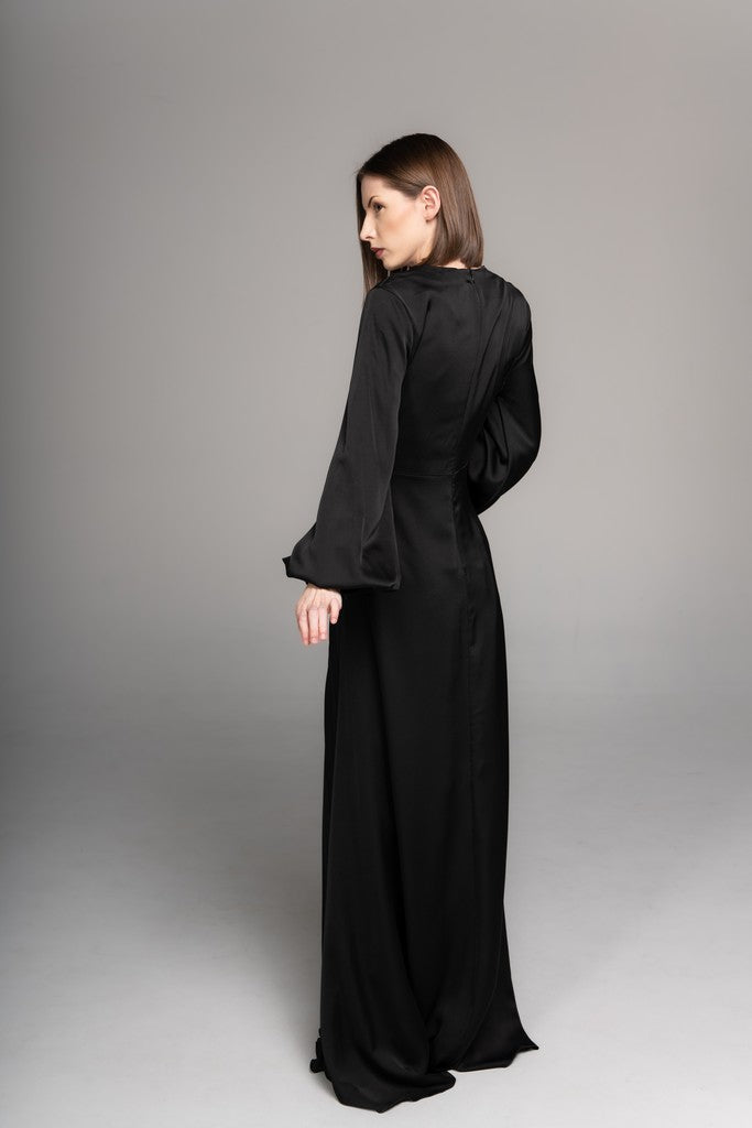 Stylish Dress Aleena Obsidian Black