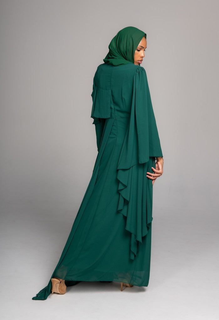 Modest Maxi Dress Ameera Emerald 