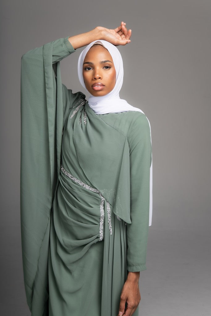 Timeless Stylish Piece Of Dress Ameera Sage