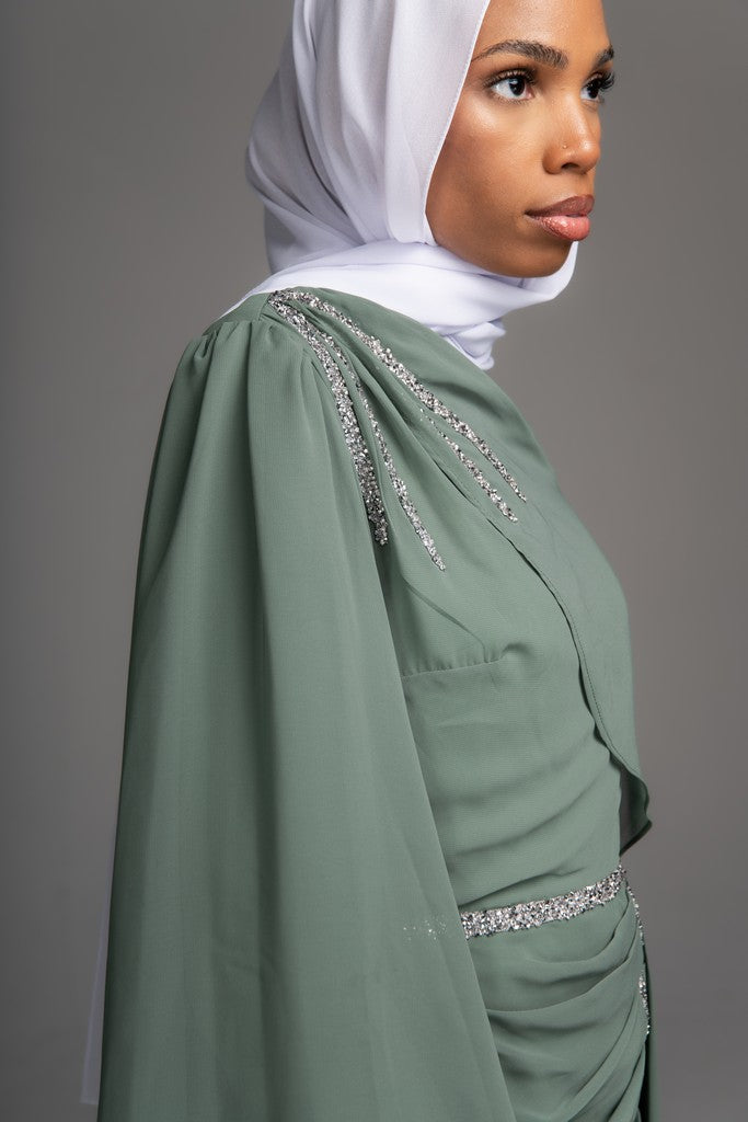 Timeless Stylish Piece Of Dress Ameera Sage