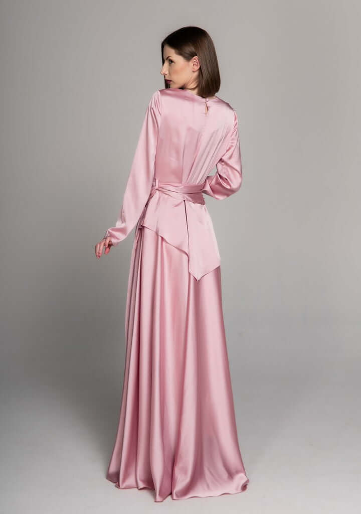 Timeless Classic stylish Maxi Dress Amore Pink 