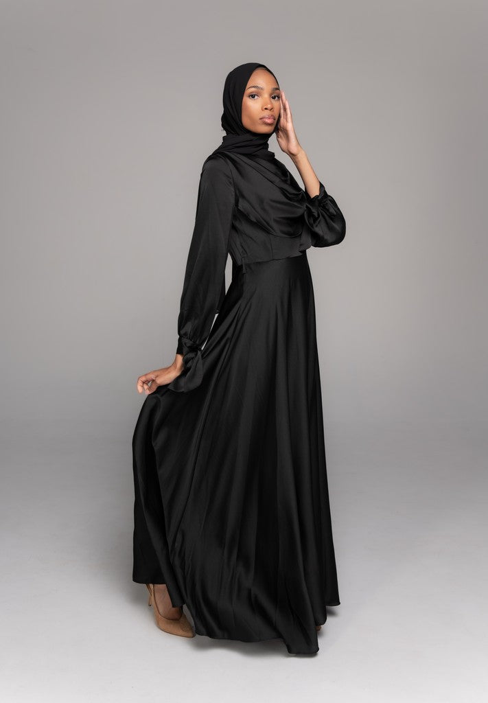 New Fashion Dress Jamila Midnight Black 