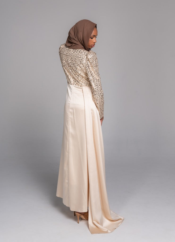 New Best Fashion Maxi Dress Sahar Cream