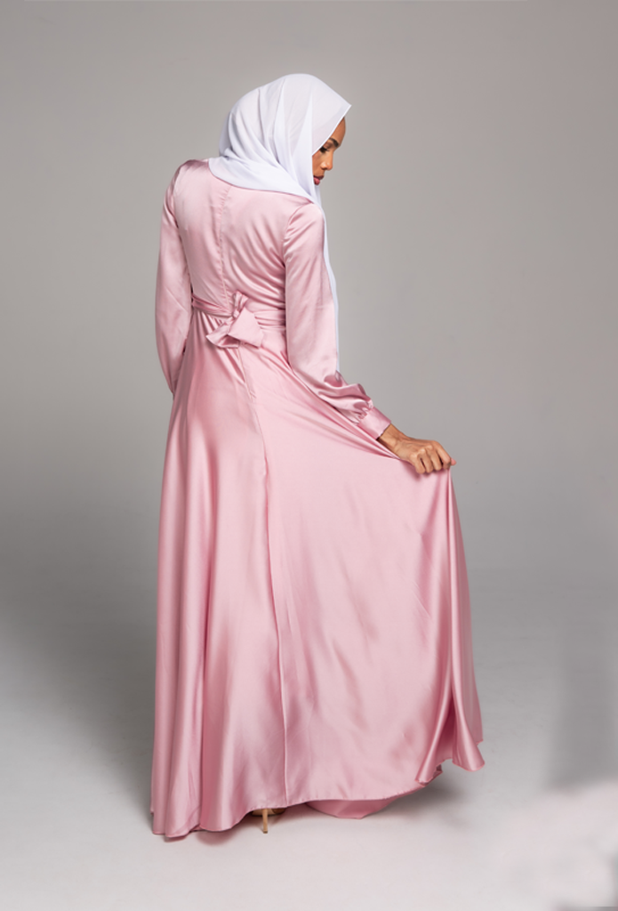 New Fashion Maxi Dress Suraya Powder Pink 