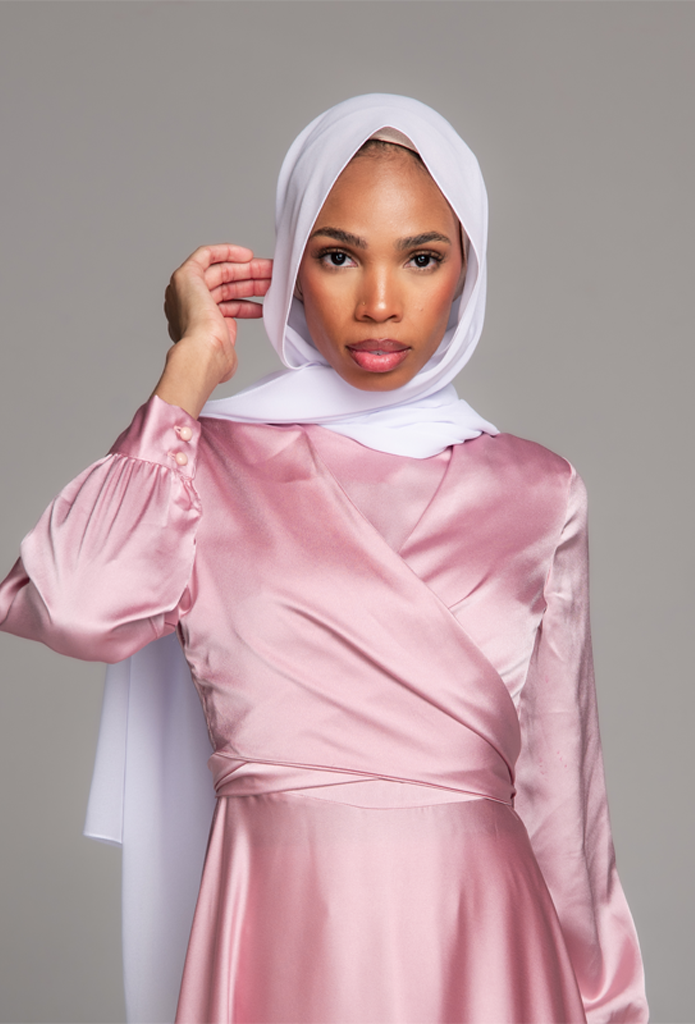 New Fashion Maxi Dress Suraya Powder Pink 