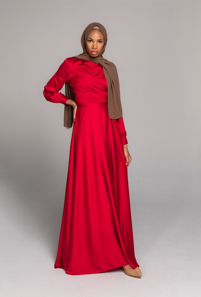 Sensational Style Dress Suraya Red Rose 