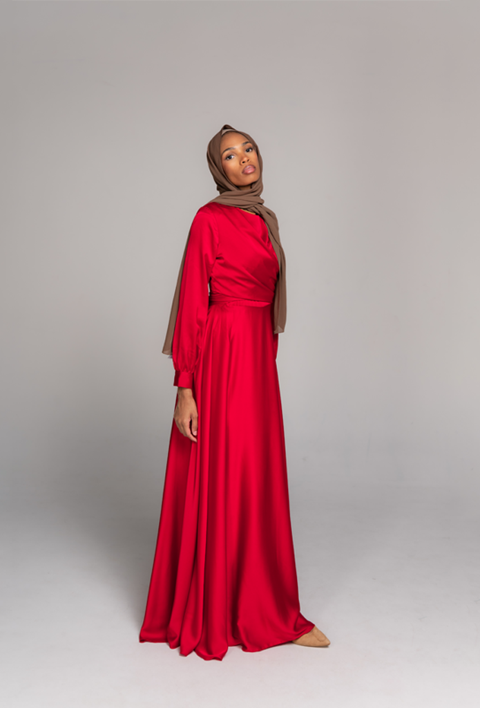 Sensational Style Dress Suraya Red Rose 