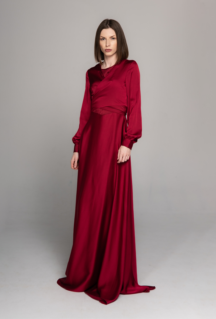 New Best Fashion Dress Suraya Ruby Red